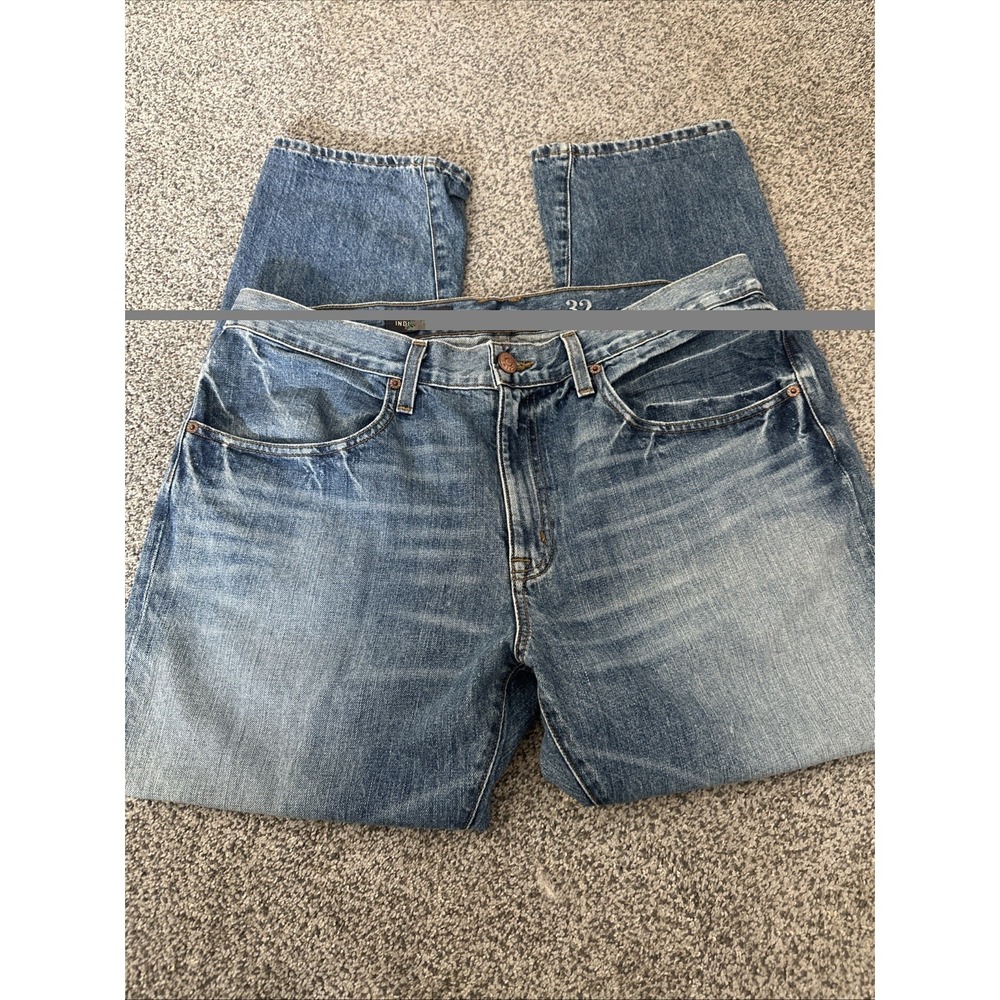 J Crew‎ Indigo Denim Jeans Size 32/14 Eastwood